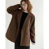 ウール混チェックor無地ミドルコート | Re:EDIT | 詳細画像36