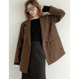 ウール混チェックor無地ミドルコート | Re:EDIT | 詳細画像38