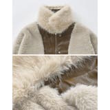 2WAYヴィンテージライクファー付フェイクレザージャケット | Re:EDIT | 詳細画像30