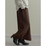 [低身長/高身長サイズ有]カットツイルサイドスリットスカート | Re:EDIT | 詳細画像14 