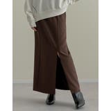 [低身長/高身長サイズ有]カットツイルサイドスリットスカート | Re:EDIT | 詳細画像7 