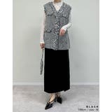 [低身長/高身長サイズ有]カットツイルサイドスリットスカート | Re:EDIT | 詳細画像10 