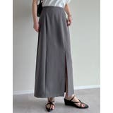 [低身長/高身長サイズ有]カットツイルサイドスリットスカート | Re:EDIT | 詳細画像30 