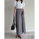 [低身長/高身長サイズ有]カットツイルサイドスリットスカート | Re:EDIT | 詳細画像31 