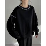 無地or配色ステッチ裏起毛スウェットプルオーバー | Re:EDIT | 詳細画像31