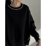 無地or配色ステッチ裏起毛スウェットプルオーバー | Re:EDIT | 詳細画像33