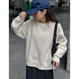 無地or配色ステッチ裏起毛スウェットプルオーバー | Re:EDIT | 詳細画像34