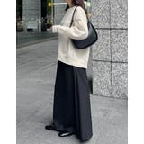 無地or配色ステッチ裏起毛スウェットプルオーバー | Re:EDIT | 詳細画像35