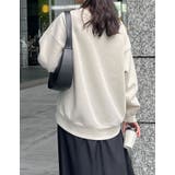 無地or配色ステッチ裏起毛スウェットプルオーバー | Re:EDIT | 詳細画像36