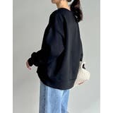 無地or配色ステッチ裏起毛スウェットプルオーバー | Re:EDIT | 詳細画像39