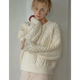 [2024-25 WINTER COLLECTION]配色ハートケーブルニット | Re:EDIT | 詳細画像21 