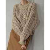 [2024-25 WINTER COLLECTION]配色ハートケーブルニット | Re:EDIT | 詳細画像27 