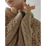 [2024-25 WINTER COLLECTION]配色ハートケーブルニット | Re:EDIT | 詳細画像28 