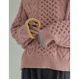[2024-25 WINTER COLLECTION]配色ハートケーブルニット | Re:EDIT | 詳細画像39 