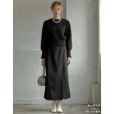 起毛フロントスリットタイトスカート | Re:EDIT | 詳細画像12