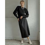 起毛フロントスリットタイトスカート | Re:EDIT | 詳細画像4