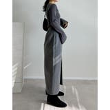 起毛フロントスリットタイトスカート | Re:EDIT | 詳細画像10