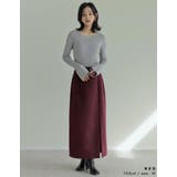 起毛フロントスリットタイトスカート | Re:EDIT | 詳細画像24