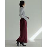 起毛フロントスリットタイトスカート | Re:EDIT | 詳細画像25