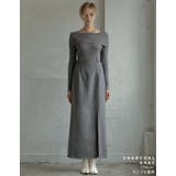 起毛フロントスリットタイトスカート | Re:EDIT | 詳細画像32