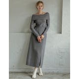 起毛フロントスリットタイトスカート | Re:EDIT | 詳細画像36