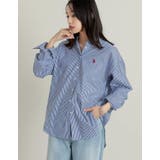 [U.S. POLO ASSN.][別注]レギュラーカラー長袖チュニックシャツ | Re:EDIT | 詳細画像11 