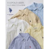 [U.S. POLO ASSN.][別注]レギュラーカラー長袖チュニックシャツ | Re:EDIT | 詳細画像6 