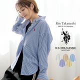 [U.S. POLO ASSN.][別注]レギュラーカラー長袖チュニックシャツ | Re:EDIT | 詳細画像1 