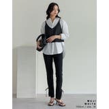 [U.S. POLO ASSN.][別注]レギュラーカラー長袖チュニックシャツ | Re:EDIT | 詳細画像38 