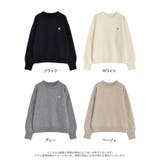 アルパカタッチハートワッペン付きニットトップス | Re:EDIT | 詳細画像11