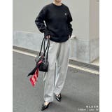 アルパカタッチハートワッペン付きニットトップス | Re:EDIT | 詳細画像25