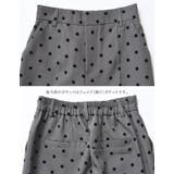 カットツイルフロッキードットストレートパンツ | Re:EDIT | 詳細画像20