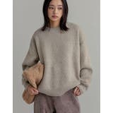 [静電気防止]モヘアライクニットトップス | Re:EDIT | 詳細画像31 