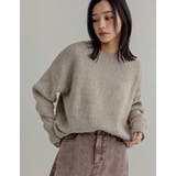 [静電気防止]モヘアライクニットトップス | Re:EDIT | 詳細画像35 