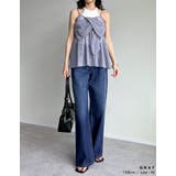 チュールノットデザインキャミソールビスチェ | Re:EDIT | 詳細画像8 