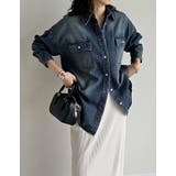 ダブルポケットダンガリーシャツ | Re:EDIT | 詳細画像15 