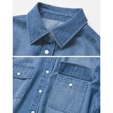 [2025SS COLLECTION]ダブルポケットダンガリーシャツ | Re:EDIT | 詳細画像23 