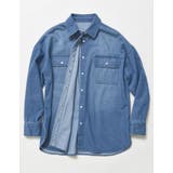 [2025SS COLLECTION]ダブルポケットダンガリーシャツ | Re:EDIT | 詳細画像24 