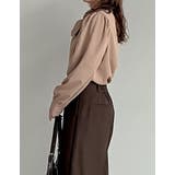 無地or花柄タイ付きブラウス | Re:EDIT | 詳細画像11 