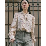 無地or花柄タイ付きブラウス | Re:EDIT | 詳細画像16 