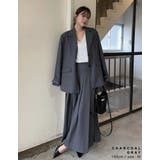 [スリットファスナー付き］2WAYストレッチミックスツイルプリーツスカート | Re:EDIT | 詳細画像13 