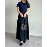 [スリットファスナー付き］2WAYストレッチミックスツイルプリーツスカート | Re:EDIT | 詳細画像16 