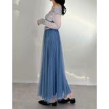 チュールギャザーマキシスカート | Re:EDIT | 詳細画像21