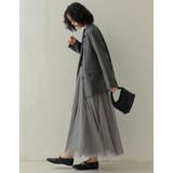 チュールギャザーマキシスカート | Re:EDIT | 詳細画像22