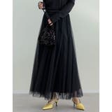 チュールギャザーマキシスカート | Re:EDIT | 詳細画像33