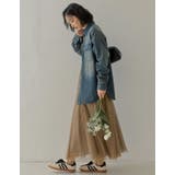 チュールギャザーマキシスカート | Re:EDIT | 詳細画像37