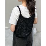 [2025SS COLLECTION]リボンヤーンキャミソールビスチェ | Re:EDIT | 詳細画像7 