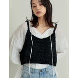 [2025SS COLLECTION]リボンヤーンキャミソールビスチェ | Re:EDIT | 詳細画像10 