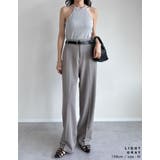 テレコリブホルターネックカップ付きタンクトップ | Re:EDIT | 詳細画像16