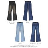 ストレッチデニムキックフレアパンツ | Re:EDIT | 詳細画像18